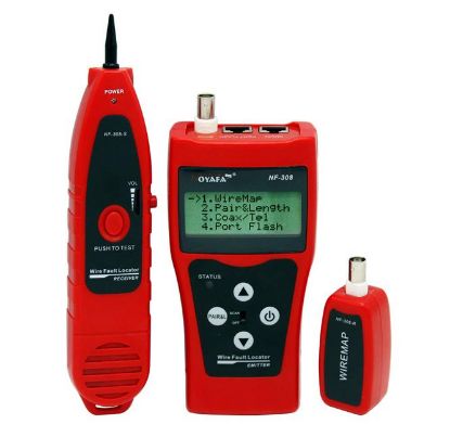 Picture of DIGITAL NETWORK TESTER TONE/PROBE WITH LCD DISPLAY