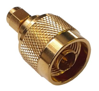 Picture of ADAPTER SMA-PLUG TO N-PLUG, GOLD