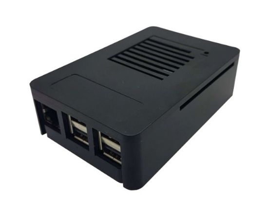 Picture of RPI 4 INNOVATIVE CASE BLACK 25x25x10mm