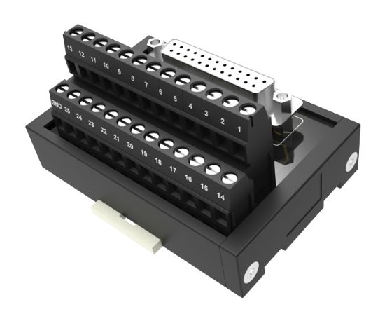 Picture of BREAKOUT BOARD FEMALE  DS25S TO SCREW TERMINALS