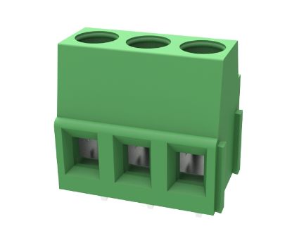 Picture of TERMINAL BLOCK R/C PCB 3W 5.08 STR GR SQ