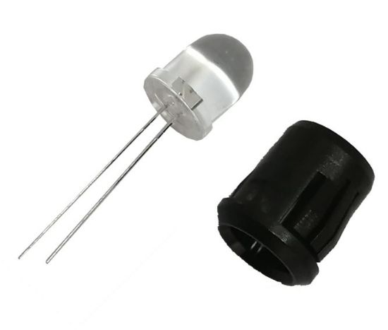 Picture of LED KIT 10mm CLEAR BLUE LED IN HOLDER