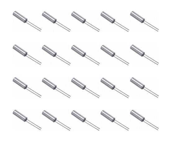 Picture of CRYSTAL 32.768KHz DT-26 ROUND 2x6mm-1K/BAG