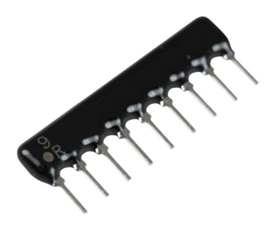 Picture of NETWORK RESISTOR SIL 09-PIN 8-RES 22E