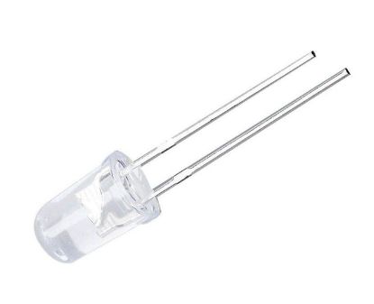 Picture of LED 5mm CL-AM 595nM 14Kmcd 30-DEG SHORT FEET - DEBULK