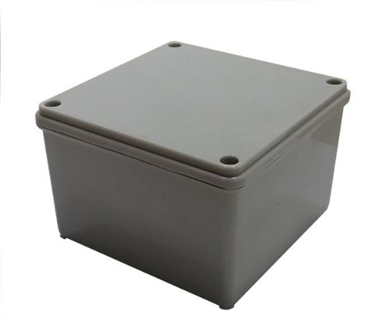 Picture of PLASTIC / ABS ENCLOSURE IP55 100x100x70mm LIGHT GREY
