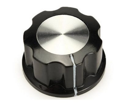 Picture of KNOB BAKELITE/PLASTIC WITH LINE 20x13x6.4