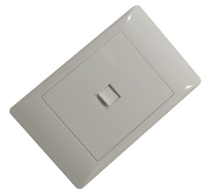 Picture of 2x4 RJ45 COMPUTER WALL SOCKET