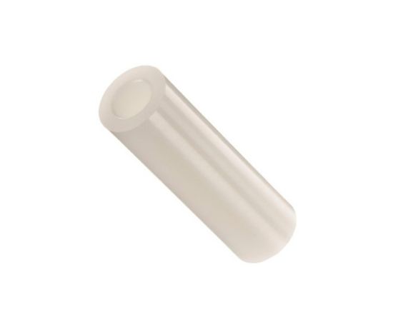 Picture of NYLON TUBULAR SPACER ID=3.2 OD=5 L=15