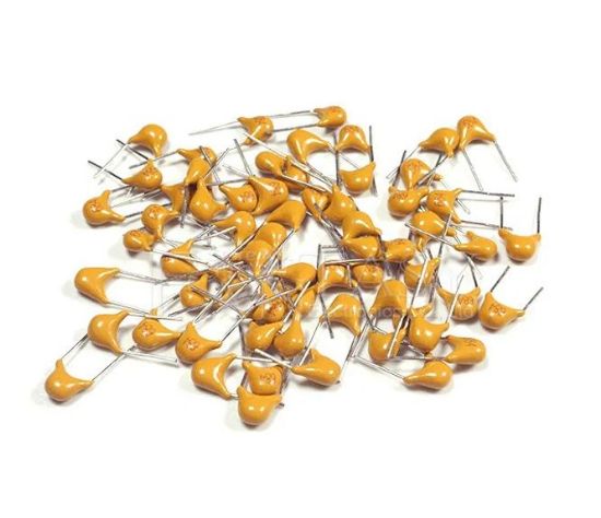 Picture of CERAMIC CAPACITOR M/L 4.7nF 50V  P=5mm - 1000/BAG