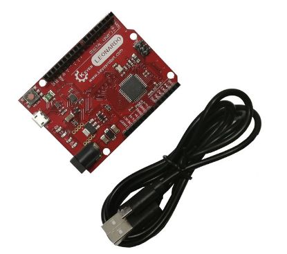 Picture of ARDUINO LEONARDO DEVELOPMENT BOARD + USB CABLE 1M