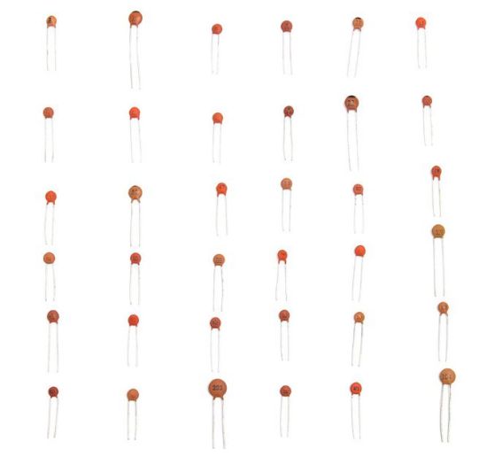 Picture of CAPACITOR KIT ONLY 5pcs of 20 DIFFERENT VALUES - EBN111 BOM