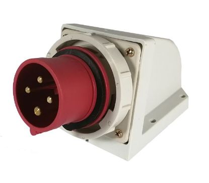 Picture of WALL MOUNT PLUG 16A 3P E 380V IP67