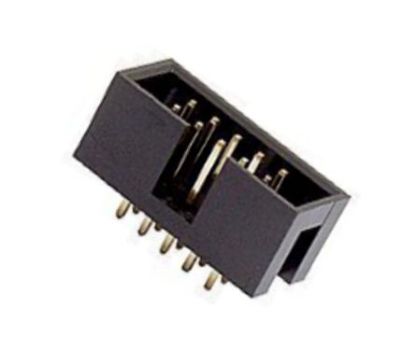 Picture of HEADER BOX STR PCB 6W 2.54mm GOLD PLATED - 270/TRAY