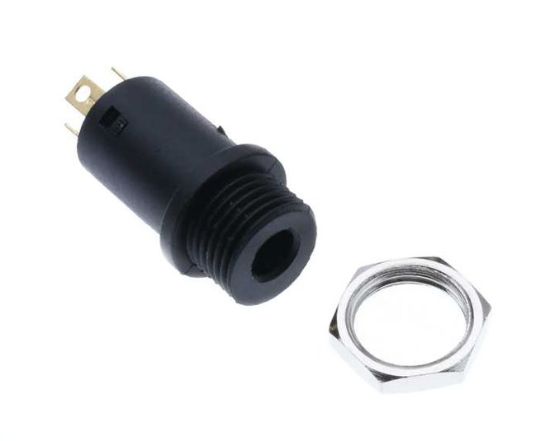 Picture of 3.5mm AUDIO SOCKET 4 POLE PANEL MOUNT
