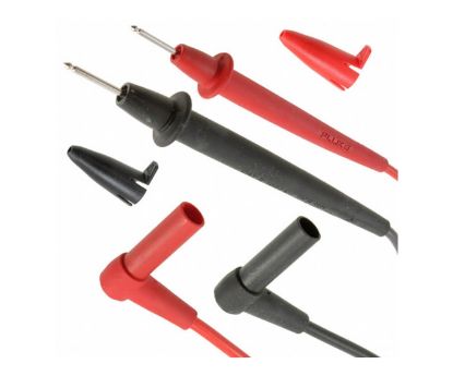 Picture of MULTIMETER TEST LEAD STD SET R/A CAT-III 1000V