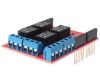 Picture of 4-CH RELAY MODULE BOARD / SHIELD 5VDC 3A
