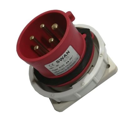 Picture of PLUG PANEL 125A 3P N E 380V IP67