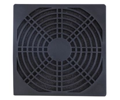 Picture of PLASTIC FILTER FINGER/FAN GUARD BLACK 120mm - DEBULK