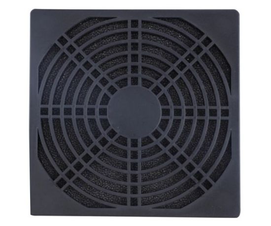 Picture of PLASTIC FILTER FINGER/FAN GUARD BLACK 120mm - DEBULK