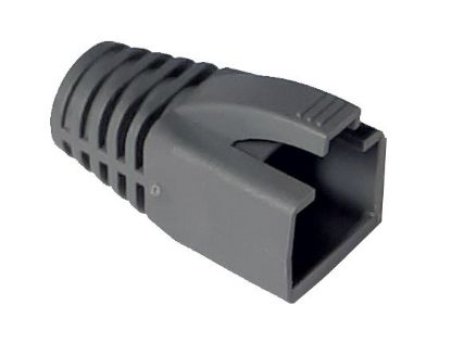 Picture of RUBBER BOOT FOR UTP NETWORK CABLE  GREY RND