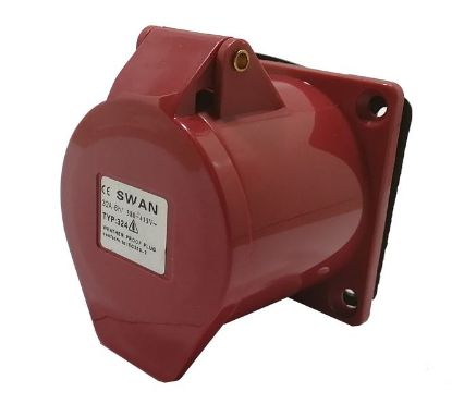 Picture of SOCKET STRAIGHT 32A 3P E 380V IP44