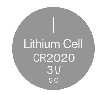 Picture of LITHIUM COIN BATTER 3V 20mm