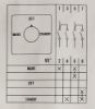 Picture of ISOLATOR SWITCH W/HANDLE 20A 2-POLES ON-OFF 48x48mm