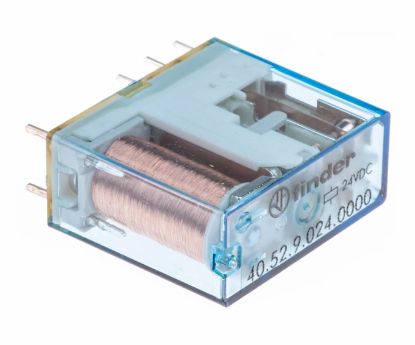 Picture of RELAY DPDT 10A 24VDC RECT 8PCB