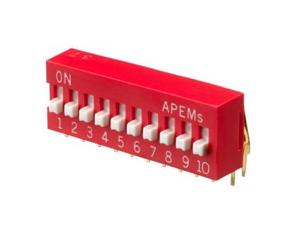 Picture of DIP SWITCH VERTICAL MOUNT 10W