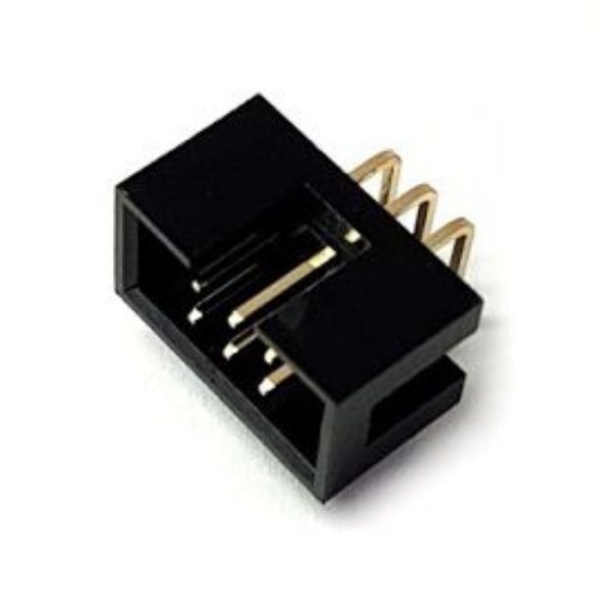 Picture of HEADER BOX R/A PCB 6W 2.54 - DEBULK
