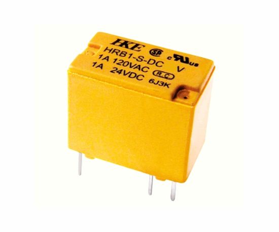 Picture of RELAY SPDT 1A 24VDC RECT 6PCB
