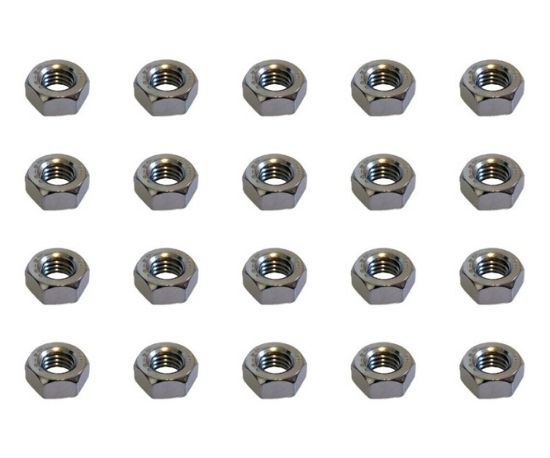 Picture of BAG OF NUTS HEX M3 PLATED - 1K/BAG
