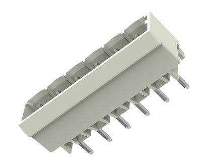 Picture of HEADER STR PCB-MNT 06P P=5.08 CLOSED GREY