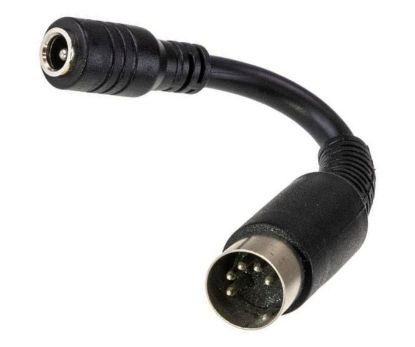 Picture of ADAPTER DC LEAD 2.1x5.5x11mm PLUG TO 5PIN DIN PLUG
