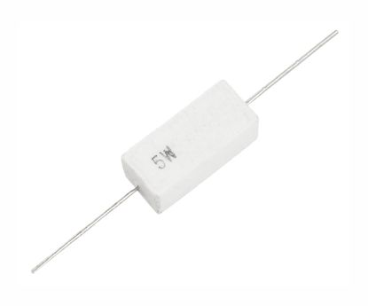 Picture of RESISTOR 5W SQR W/W 5E1 - MPQ10