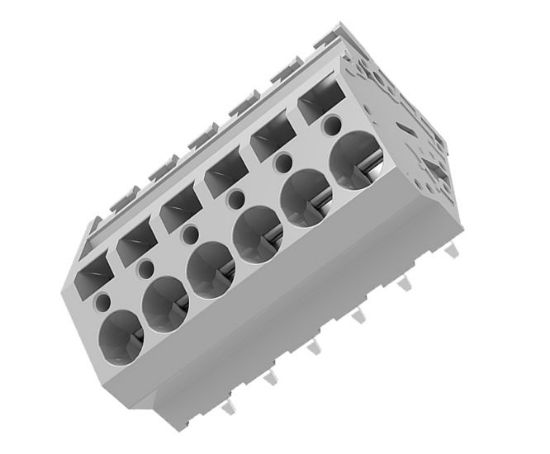 Picture of PCB SPRING TERMINAL BLOCK P=7.5 6P GREY