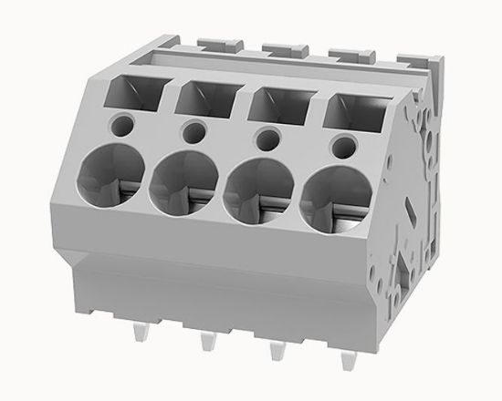 Picture of PCB SPRING TERMINAL BLOCK P=7.5 4P GREY