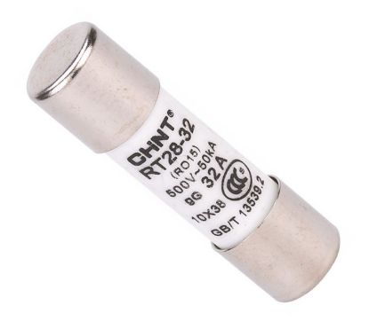 Picture of HRC FUSE CERAMIC RND 10x38 32A, 380VAC/500DC