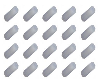 Picture of SPACER PLASTIC FEM-FEM M3x5mm- 1K/BAG