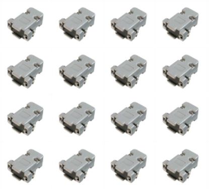 Picture of D-SUB 9W GREY COVER - STANDARD TYPE - 500/BAG
