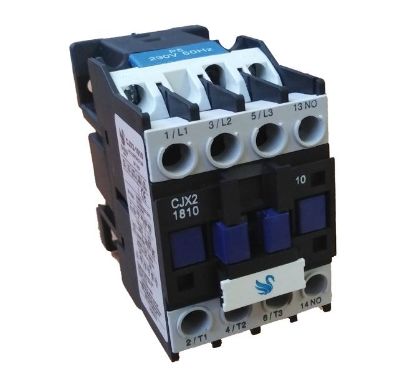 Picture of AC CONTACTOR 18A 415VAC COIL 3POLE N.O. & 1NO AUX