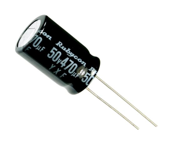 Picture of ELECTROLYTIC CAPACITOR RADIAL 470uF 16V LIHT 10x12.5 P=5