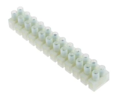 Picture of STRIP CONNECTOR 12W 3A FEED THROUGH WHITE