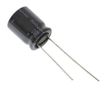 Picture of ELECTROLYTIC CAPACITOR RADIAL 100uF 250V HT 16x25 P=7.5