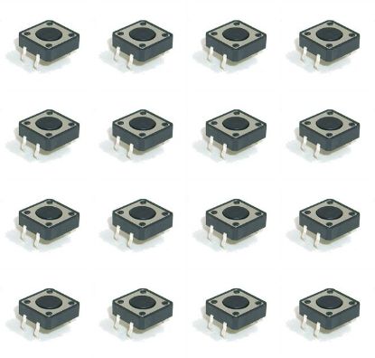 Picture of TACTILE SWITCH DIL 12x12x4.3mm - 500P/BAG