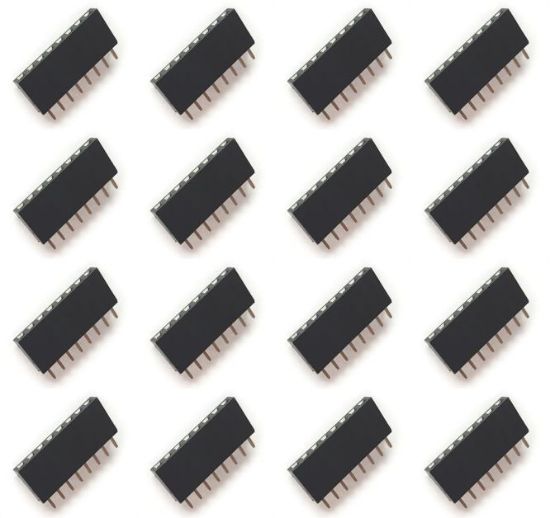 Picture of HOUSED SOCKET 8WAY SIL STR 2.54mm - 400/TRAY