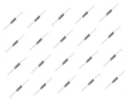 Picture of RESISTOR 5W RND W/W 5% 17x5mm 47E - 500/B