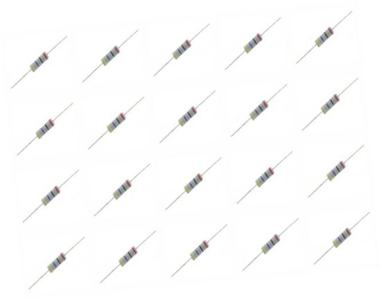 Picture of RESISTOR 5W RND W/W 5% 17x5mm 47E - 500/B