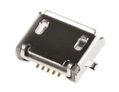 Picture of MICRO USB 2.0 SOCKET R/A SMD TYPE-AB 5P